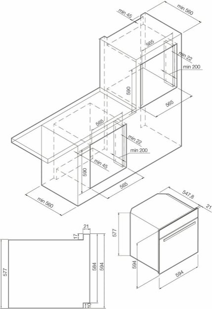 Духовой шкаф Graude BM 60.3 S (preview 3)