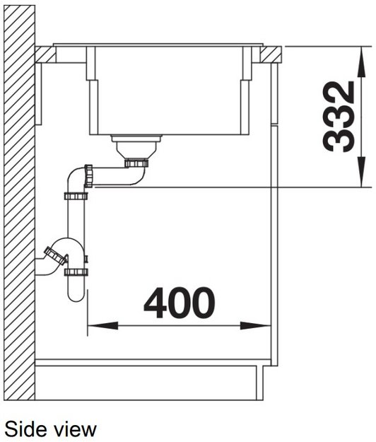 Мойка BLANCO ETAGON 6 Silgranit черный (preview 6)
