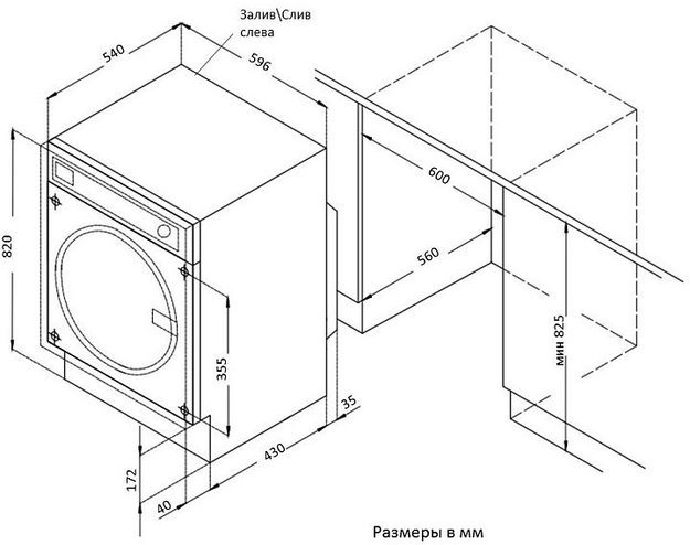 Встраиваемая стиральная машина Korting KWMI 1480 WI (preview 7)