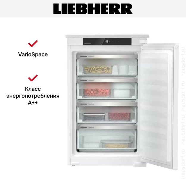 Встраиваемая морозильная камера Liebherr IFSe 3904 Pure (preview 5)