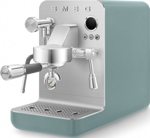 Кофемашина-эспрессо Smeg EMC02EGMEU (фото 1) Кофемашина-эспрессо Smeg EMC02EGMEU (preview 1)