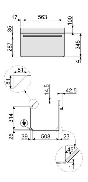 Духовой шкаф комбинированный с пароваркой Smeg SF4604PVCNX1 (preview 10)