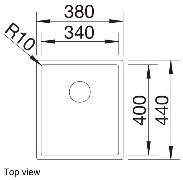Мойка BLANCO CLARON 340-IF нержавеющая сталь Durinox (preview 3)