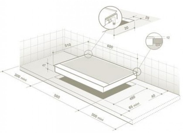Независимая варочная панель De Dietrich DTE 1114 W (preview 2)