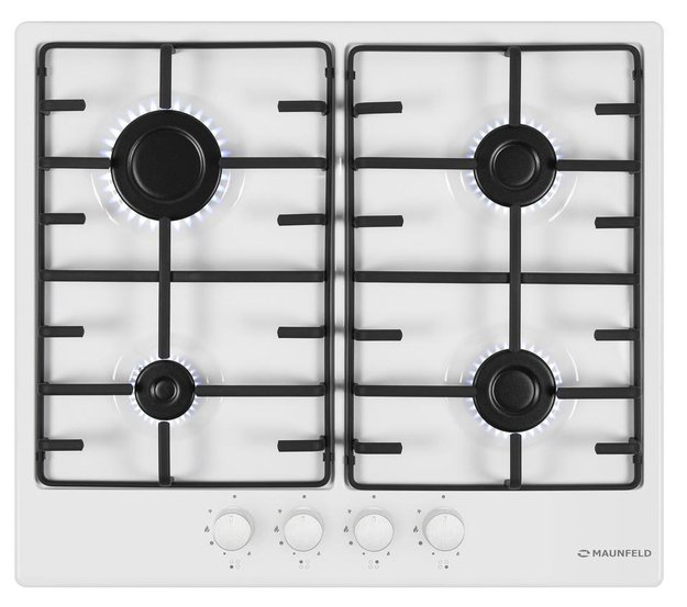 Газовая варочная панель MAUNFELD EGHE.64.3EW\G (preview 1)