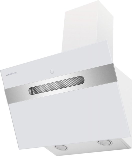 Кухонная вытяжка MAUNFELD Moon 60 белый\вставка сатин (preview 2)