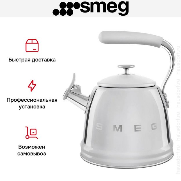 Чайник Smeg WKF01SS (preview 8)