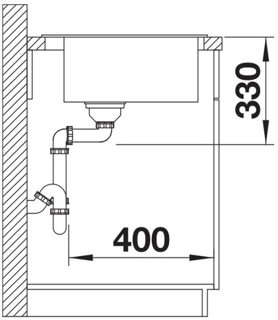 Мойка BLANCO NAYA 6 Silgranit белый (preview 4)