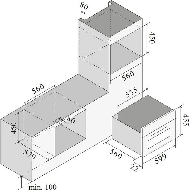 Духовой шкаф Ilve 645SNHSW/MGB (preview 2)