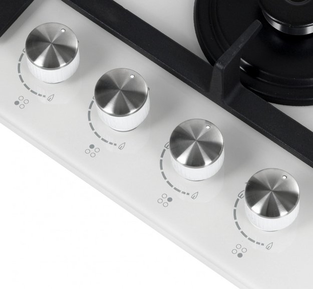 Газовая варочная панель Hyundai HHG 6436 WG (фото 4) Газовая варочная панель Hyundai HHG 6436 WG (preview 4)