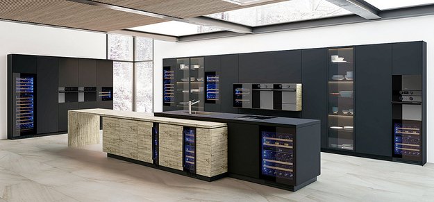 Встраиваемый винный шкаф Pando PVMBP 60-44CRR W (preview 2)