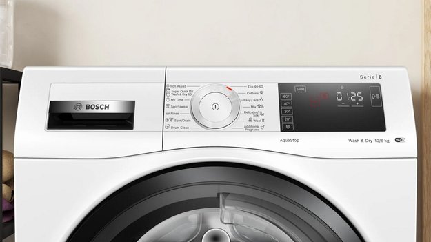Стирально-сушильная машина Bosch WDU8H543EU (фото 2) Стирально-сушильная машина Bosch WDU8H543EU (preview 2)