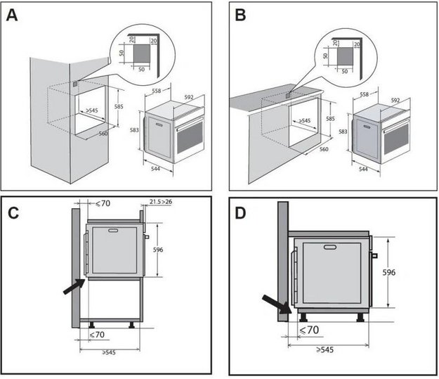 Духовой шкаф De Dietrich DOPH375B (preview 5)