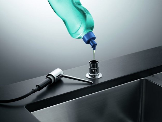 Дозатор для жидкого мыла Blanco Torre нержавеющая сталь матовая 521541 (preview 6)