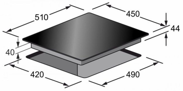 Индукционная варочная панель Kaiser KCT 4795 FI ELFAD (preview 5)