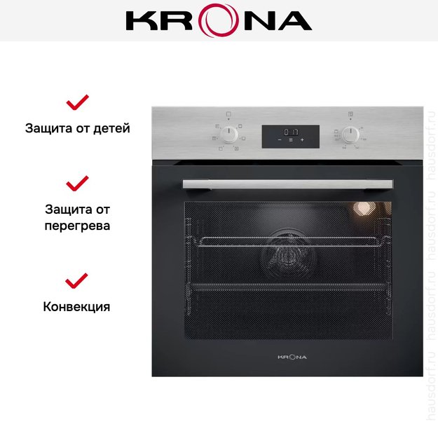Электрический духовой шкаф KRONA BEATO 60 IX (preview 16)