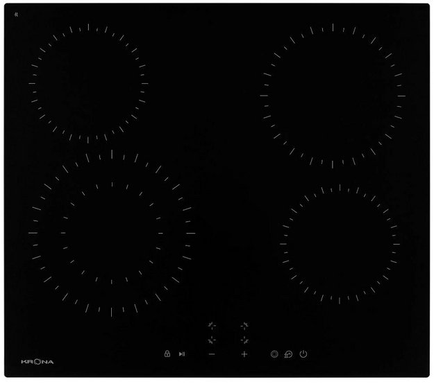 Варочная панель KRONA ZAUBER 60 BL 1DZTK (preview 1)
