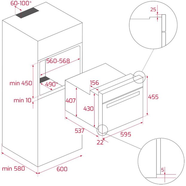 Духовой шкаф Teka HLC 844 C WHITE-SS (preview 2)