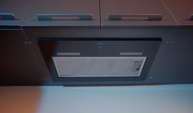 Встраиваемая вытяжка Midea MH60I370W (video 1)