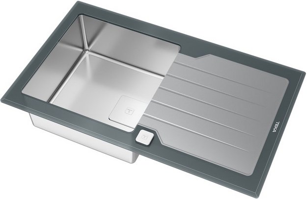 Мойка Teka Diamond RS15 1B 1D 86 STONE GREY (фото 2) Мойка Teka Diamond RS15 1B 1D 86 STONE GREY (preview 2)