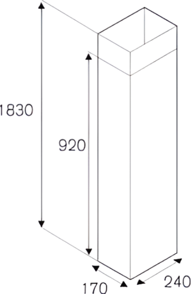 Декоративный кожух Bertazzoni 901262 (preview 2)
