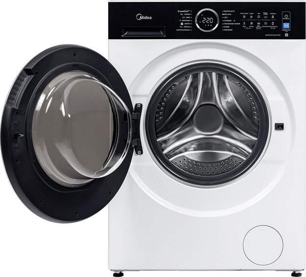 Стирально-сушильная машина Midea MF205D80WB/W-RU (preview 2)