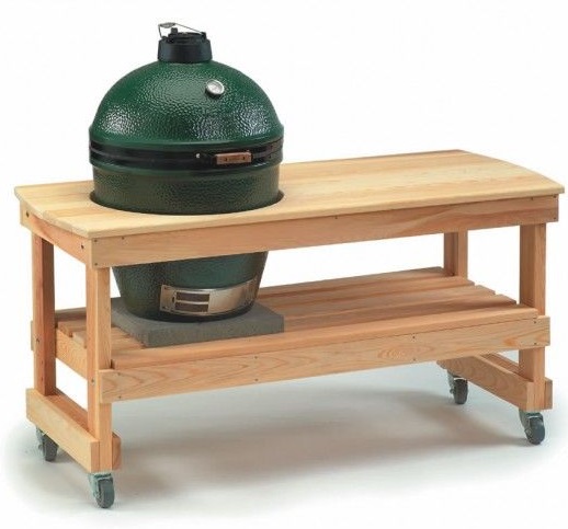 Стол для гриля Big Green Egg L лиственница (preview 1)