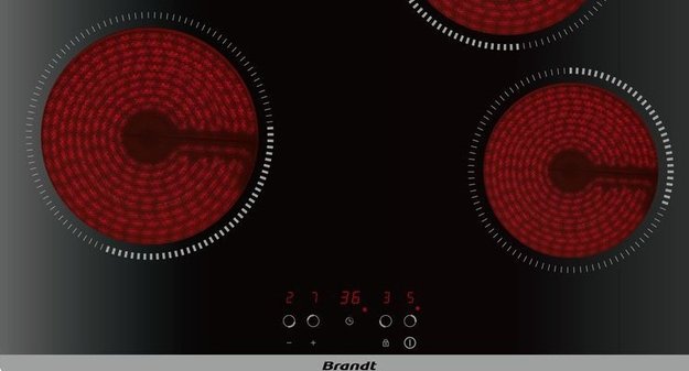 Электрическая варочная панель Brandt BPV6420B (preview 2)