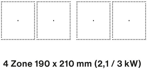 Варочная панель Falmec PIANO INDUZIONE (88 х 40) Panoramic (preview 3)