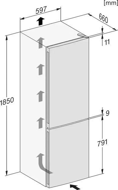 Холодильник Miele KDN4174E el Active с витрины, царапина на корпусе (preview 7)