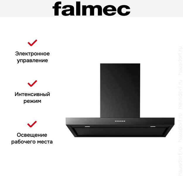Вытяжка Falmec PLANE BLACK NRS 90 (PLUS) (preview 3)