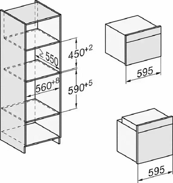 Духовой шкаф Miele H 7464 BP OBSW с витрины, новый (без коробки) (preview 5)
