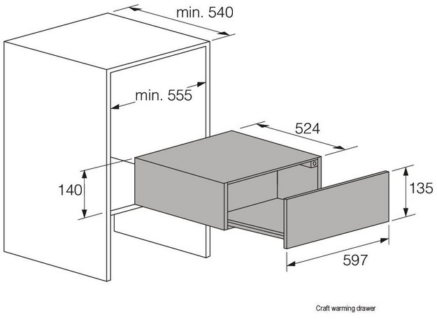 Встраиваемый подогреватель посуды Asko ODW61BS1 (preview 6)
