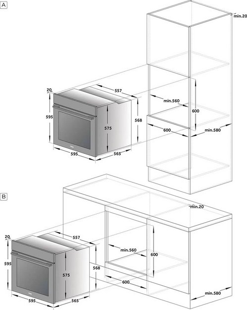 Духовой шкаф Haier HOQ-P16AS5GB (фото 11) Духовой шкаф Haier HOQ-P16AS5GB (preview 11)