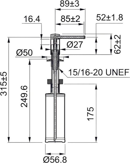Дозатор для мыла Franke Comfort 112.0652.763 (preview 5)