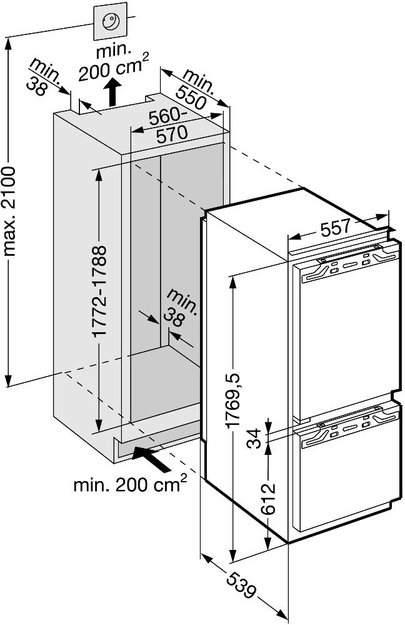 Холодильник Liebherr IKV 3214 Comfort (preview 4)