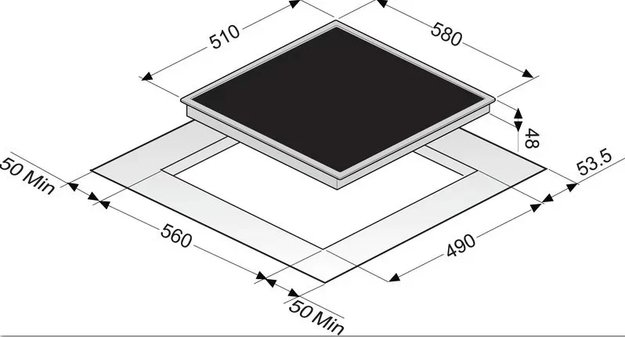 Варочная панель Zigmund Shtain CNS 119.60 BX (preview 3)