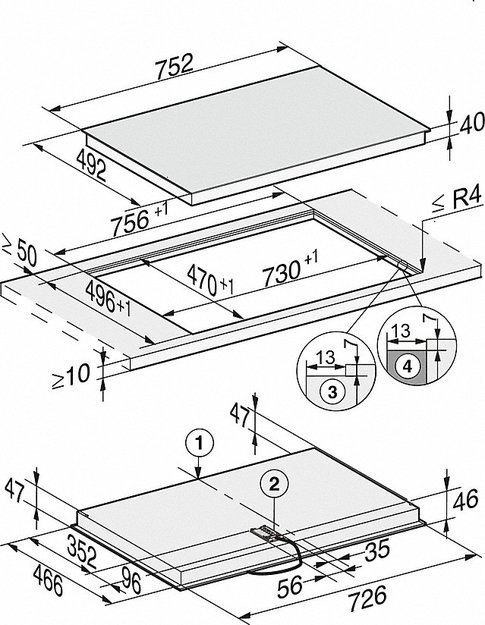 Варочная панель Miele KM 6542 FL с витрины, новая (без коробки) (preview 4)