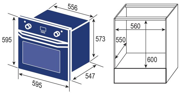 Духовой шкаф электрический Zigmund Shtain E 149 B (preview 5)