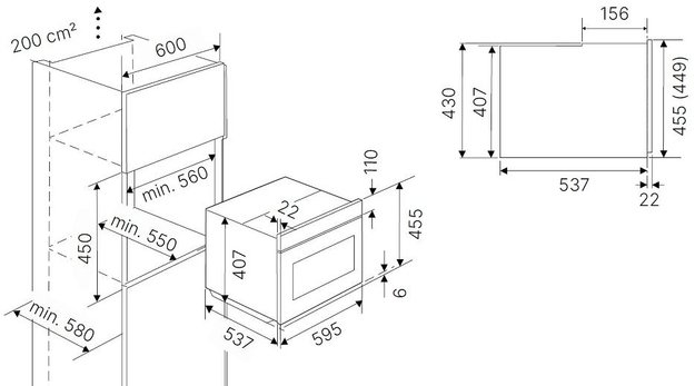 Компактный духовой шкаф Kuppersbusch CBP 6332.0 S3 Silver Chrome (preview 4)