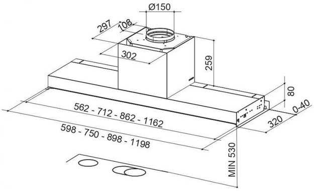 Вытяжка Faber IN-NOVA PREMIUM BK M A90 (preview 2)