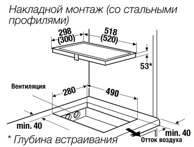 Индукционная варочная панель Kuppersbusch VKI 3850.0 SR (preview 3)