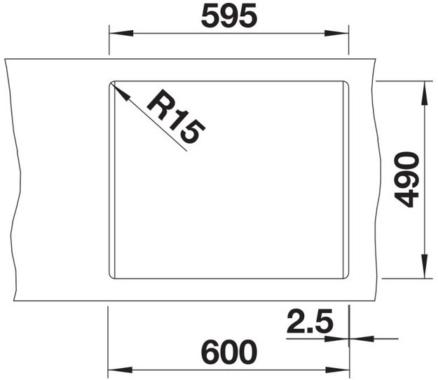 Мойка BLANCO PLEON 6 Split Silgranit черный (preview 4)