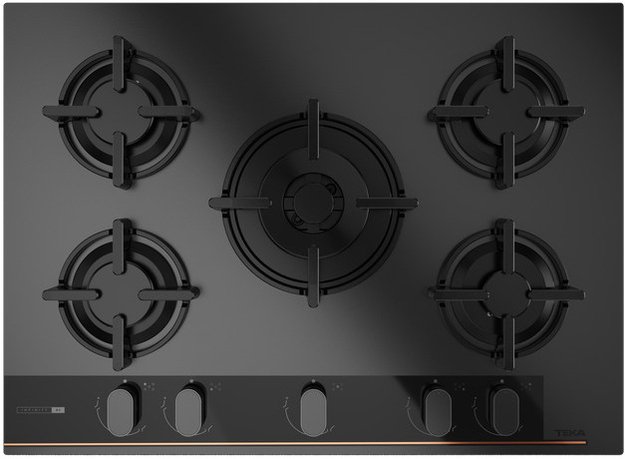 Варочная панель Teka GBC 75-G1 GBN MATT BLACK (preview 1)