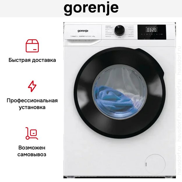 Стиральная машина Gorenje W1NGPI72SBS/C (preview 8)