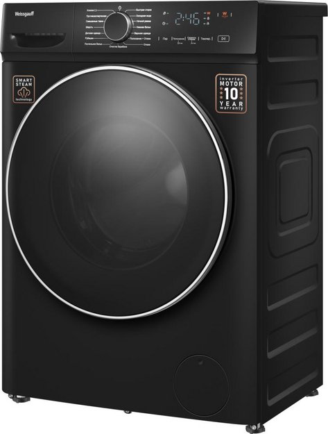 Стиральная машина Weissgauff WM 4627 Touch Inverter Steam Black (preview 4)