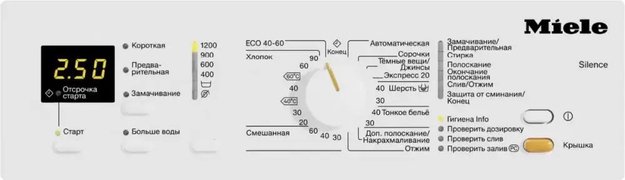 Стиральная машина Miele WW650WCS новая с витрины (вмятина на корпусе) (preview 2)
