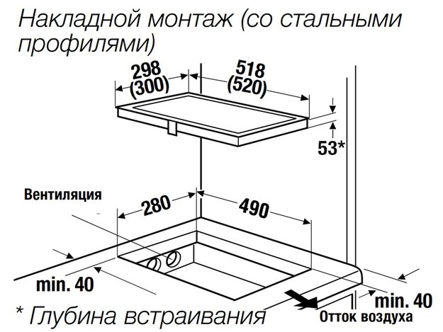 Индукционная варочная панель Kuppersbusch VKI 3550.0 SR (preview 3)