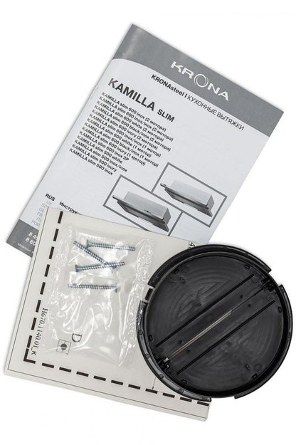 Встраиваемая вытяжка KRONA Kamilla slim 600 white (1 мотор) (preview 11)