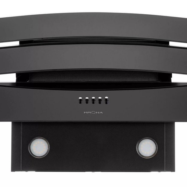 Вытяжка KRONA INGA 600 black push button (preview 5)